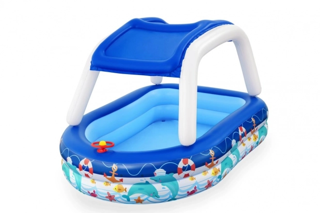 Bestway piscine avec toit et volant
