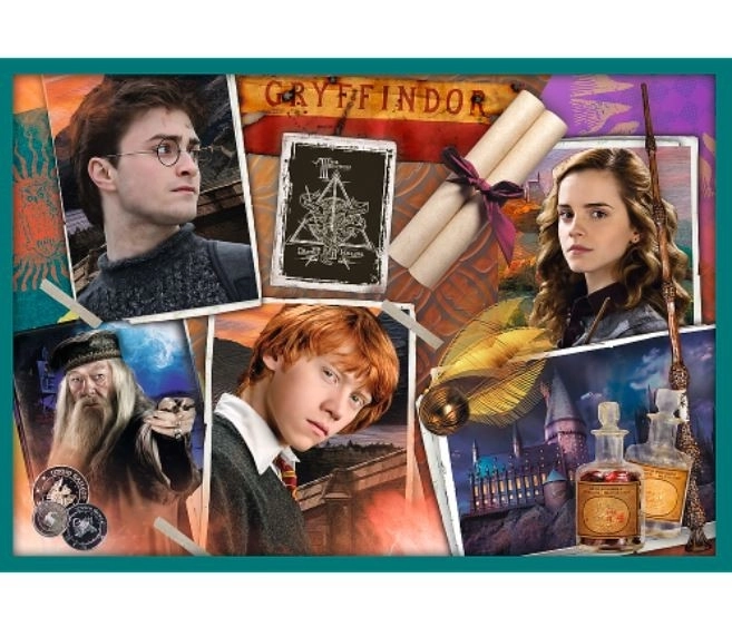 Puzzle Harry Potter - Dans le monde d'Harry Potter 10 en 1