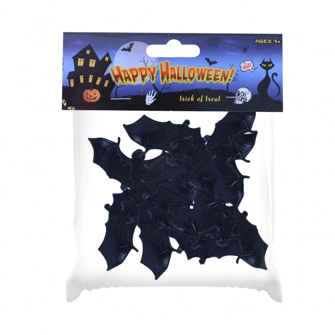 Chauves-souris décoratives en plastique pour Halloween