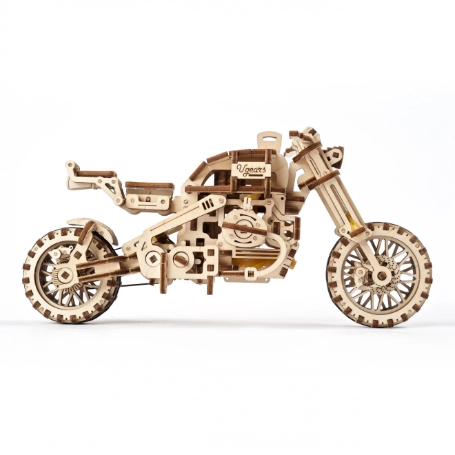 Ugears puzzle 3D Moto avec side-car 380 pièces