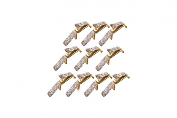 Brosses pour circuit Carrera GO !!! métal 10 pièces dans un sac
