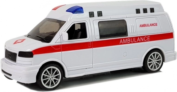 Apparence réaliste du véhicule ambulancier