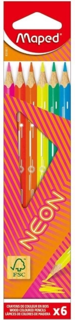 Crayons ergonomiques Maped Neon