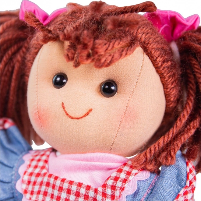 Poupée en tissu Melody de Bigjigs Toys 34 cm
