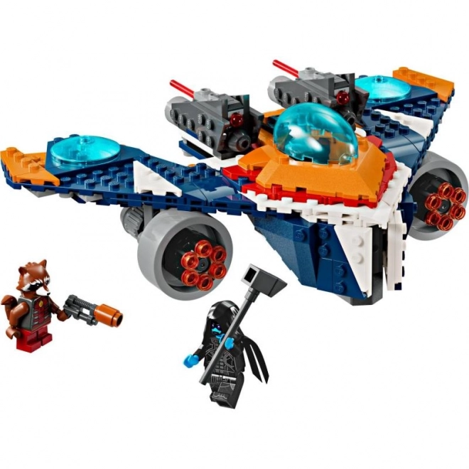 Lego Marvel Warbird Rocketa vs. Ronan