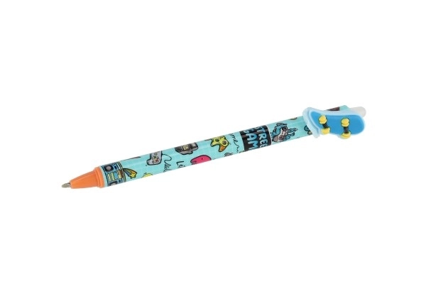 Stylo gomme Street game 15cm plastique 6 types 36pcs en boîte