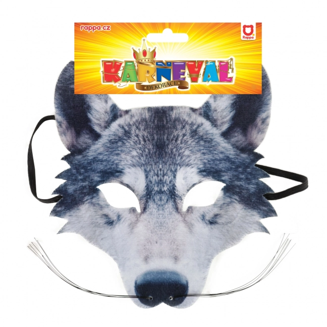 Masque loup enfant avec barbe