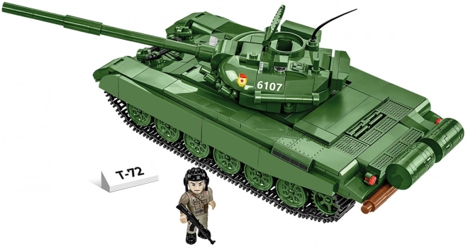 COBI 2625 Forces Armées T-72 (RDA/SOVIÉTIQUE), 1:35, 680 pcs, 1 figurine