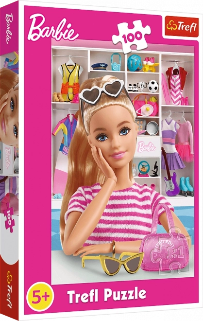 Puzzle de 100 pièces Découvre Barbie