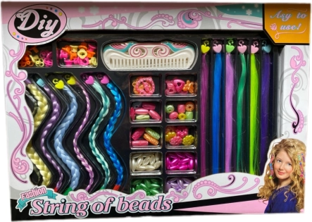 Accessoires capillaires colorés pour un coiffage créatif