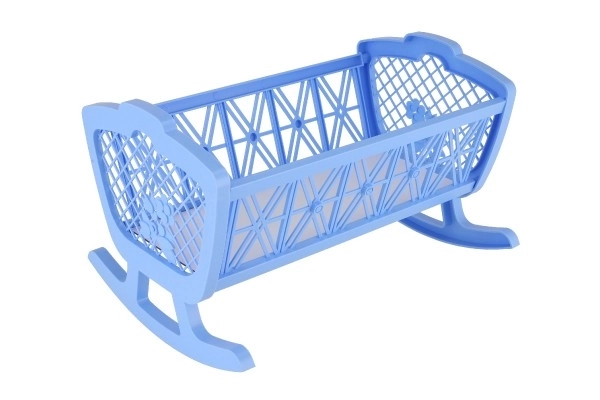 Berceau pour poupées sans ensemble en plastique 47x35x30cm dans une boîte 48x32x8cm