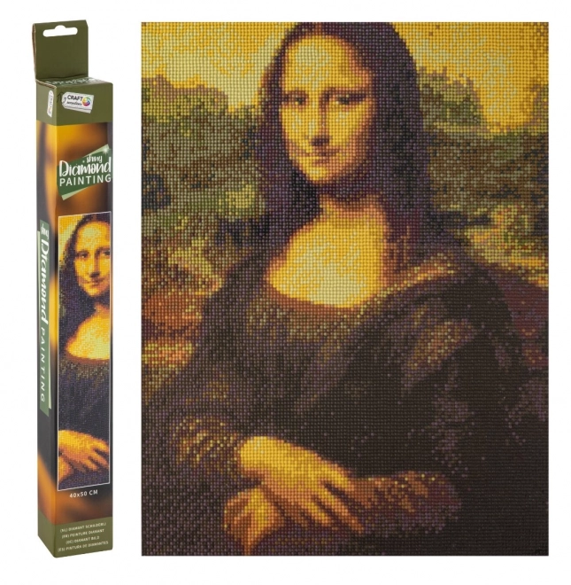 Kit pour peinture diamant - Mona Lisa