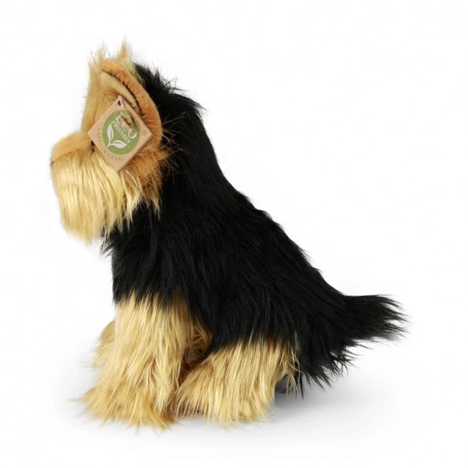 Chien en peluche terrier yorkshire 25 cm ÉCOLO