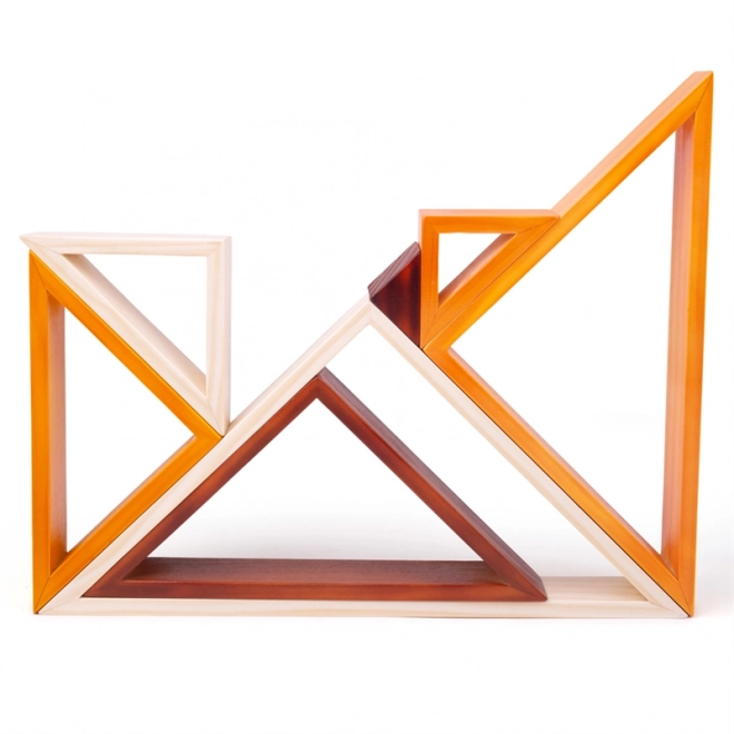 Triangles en bois pliables