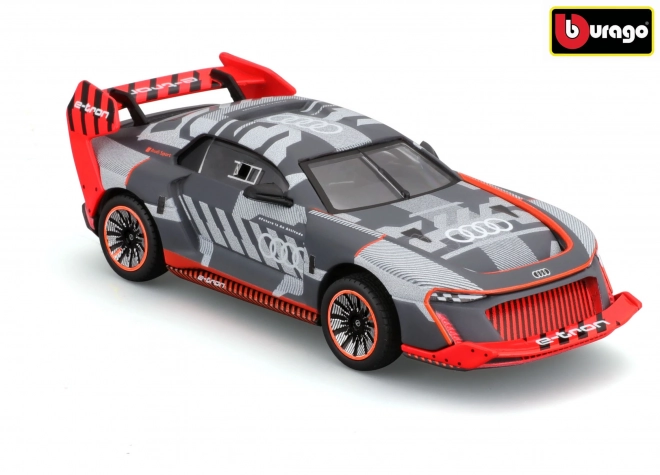 Modèle métallique de voiture de course Audi S1 e-tron Quattro