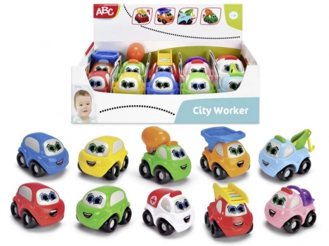 Ouvrier de la ville ABC auto  7 cm - 1 pièce