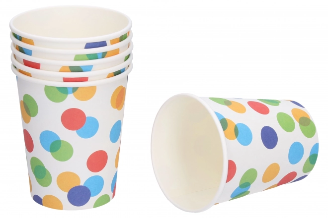 Gobelets de fête POIS 250 ml, 6 pcs