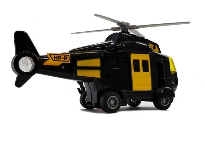 Hélicoptère de secours à piles avec lumières et sons