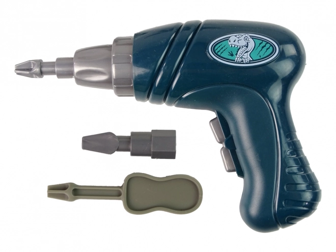 Tournevis dinosaure avec perceuse en plastique