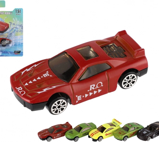 Voiture changeant de couleur roue libre 7 cm - 6 types