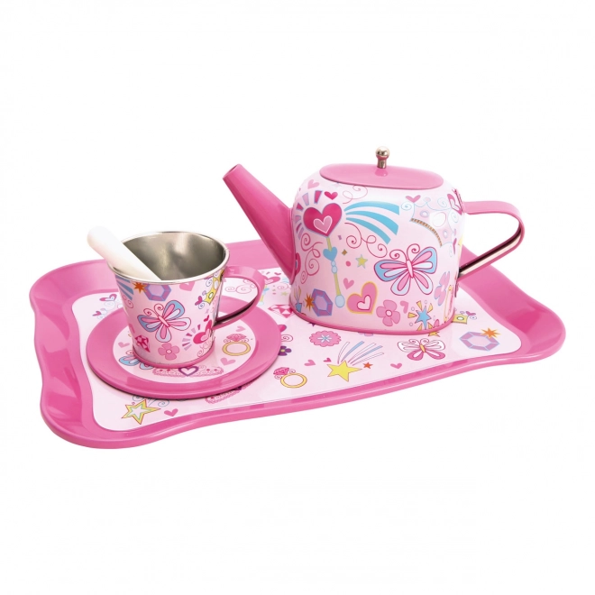 Ensemble de thé pour enfants avec sucreries