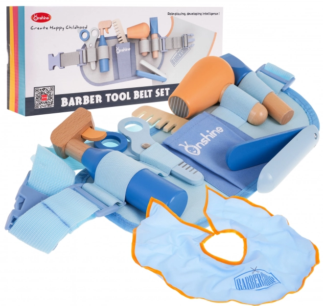 Ensemble en bois pour coiffeurs