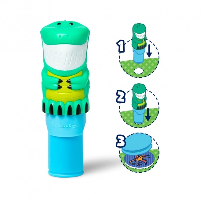 Ensemble créatif d'autocollants avec dinosaures – Melissa & Doug