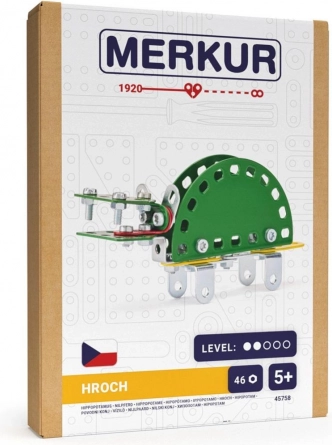 Merkur mini zoo – hippopotame, 46 pièces