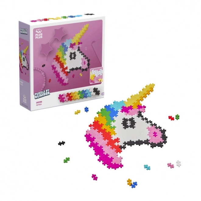 Plus-Plus Assemble par numéros - Licorne 250 pcs