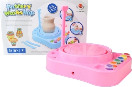 Tour de potier pour enfants avec adaptateur