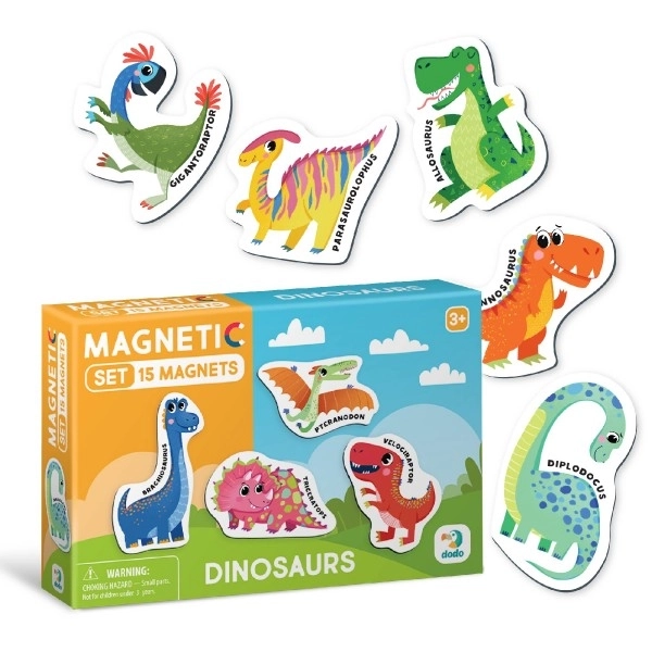 Jeu magnétique Dinosaures