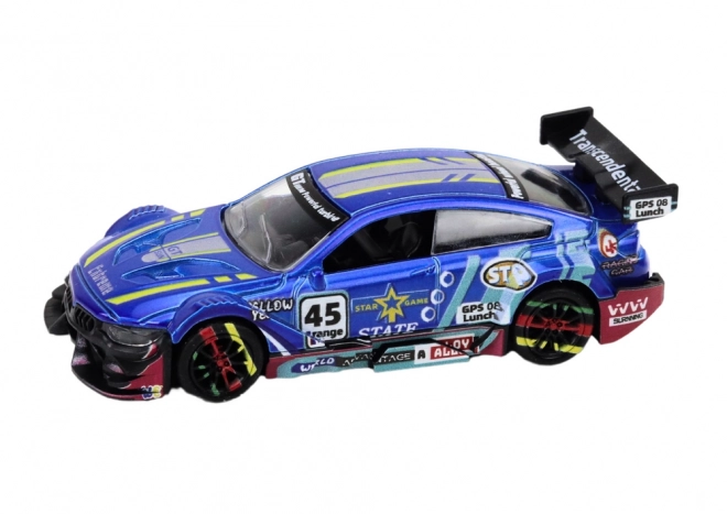 Voiture de sport en métal à l'échelle 1:36