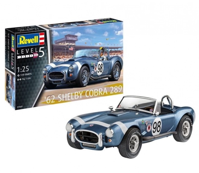 Modèle de voiture AC Cobra 289 échelle 1/25