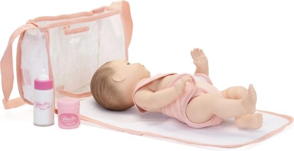 Petitcollin set de change pour poupées avec trousse 2-en-1