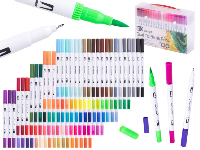 Feutres colorés 100 pcs