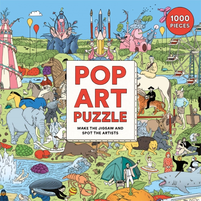 Puzzle Pop Art 1000 pièces