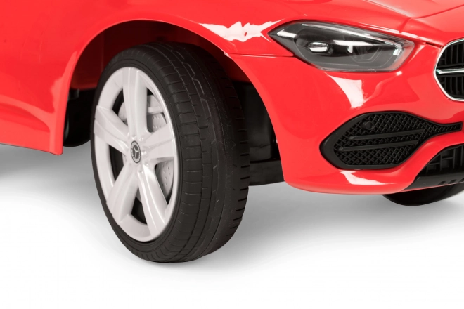 Voiture Mercedes C CLASS volant interactif sonne en rouge