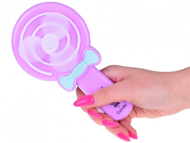Moulin à vent coloré en sucre pour enfants