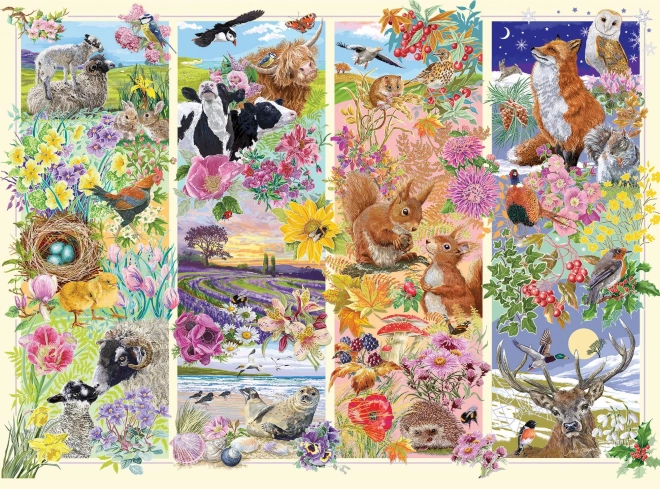 Puzzle GIBSONS Saisons 1000 pièces