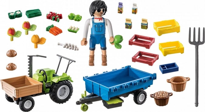 Riche assortiment d’accessoires pour des histoires de ferme