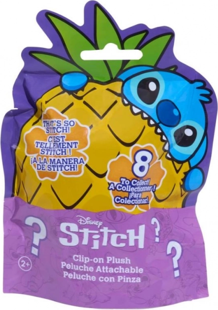 Peluche Stitch avec clip (sélection aléatoire)
