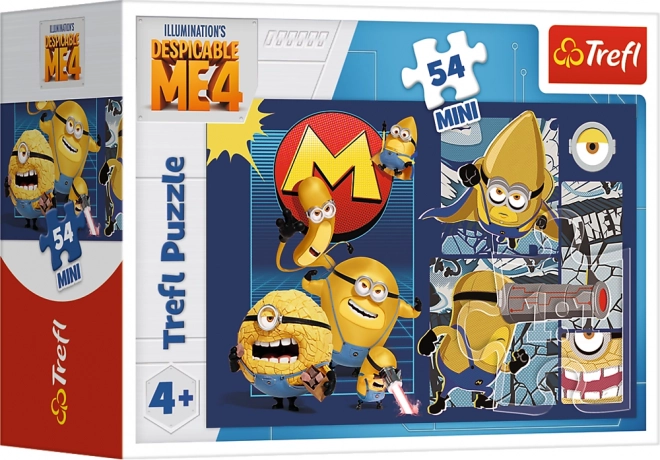 Puzzle Moi, Moche et Méchant 4 : Amusement avec les Minions 54 pièces
