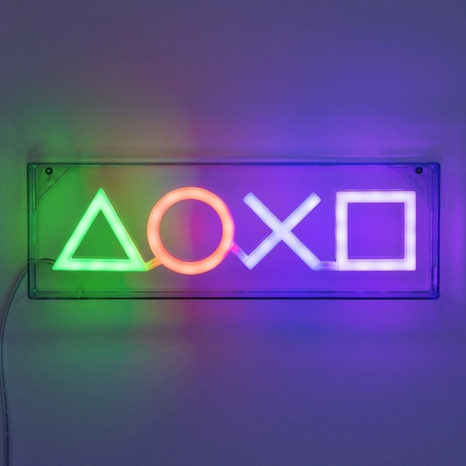 Lumière néon PlayStation