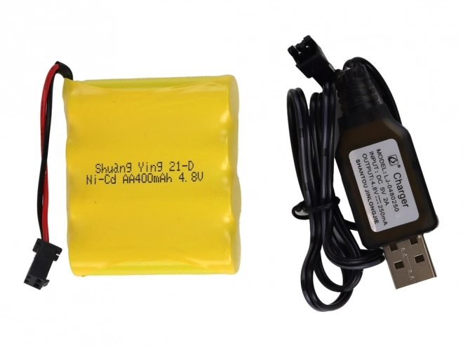 Autobus scolaire jaune télécommandé R/C avec portes ouvertes
