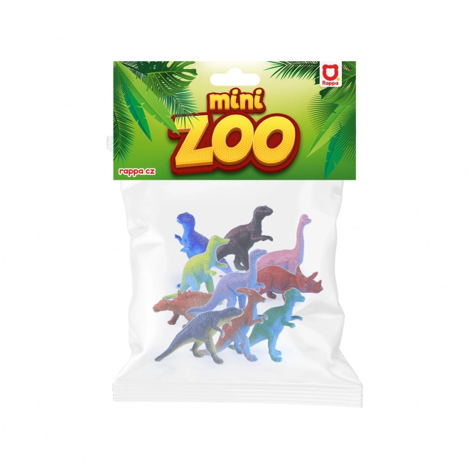 Ensemble de 10 figurines de dinosaures colorées pour enfants