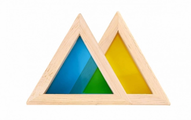 Blocs en bois colorés avec miroirs TOOKY TOY
