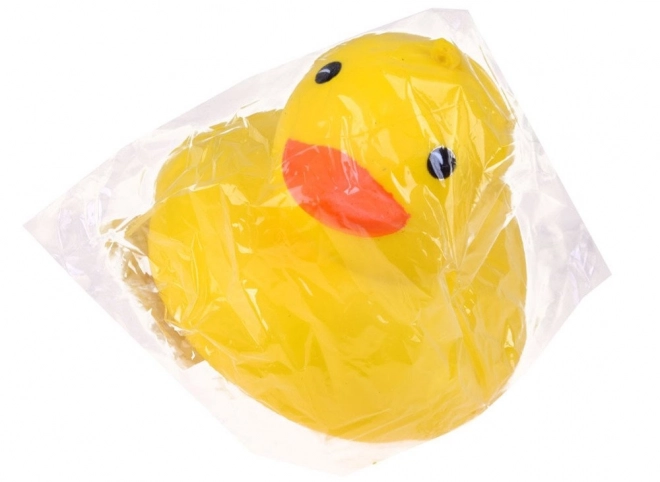 Canard en caoutchouc jaune