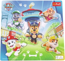 Mini puzzle en bois PAT’ PATROUILLE – 5 pièces