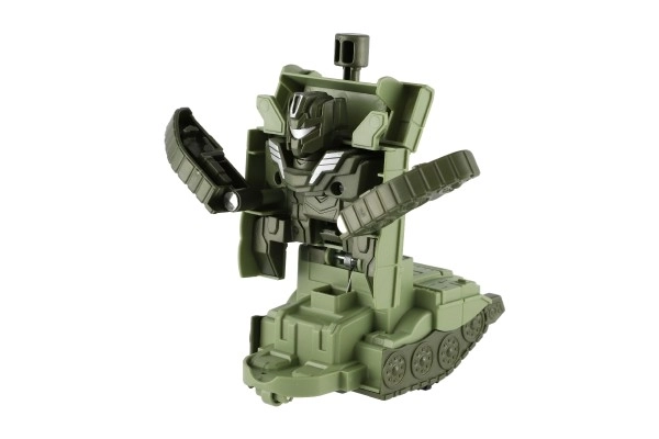 Réservoir transformeur/robot plastique 14 cm à inertie 3 couleurs