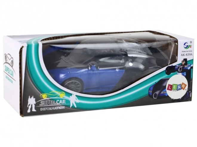 Effets lumineux Bugatti 2 en 1 Voiture-Robot